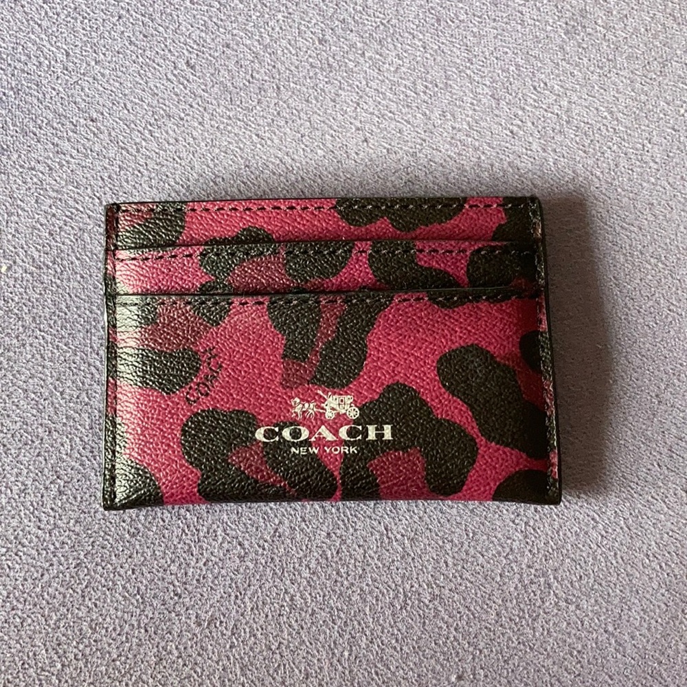 Coach Card Holder